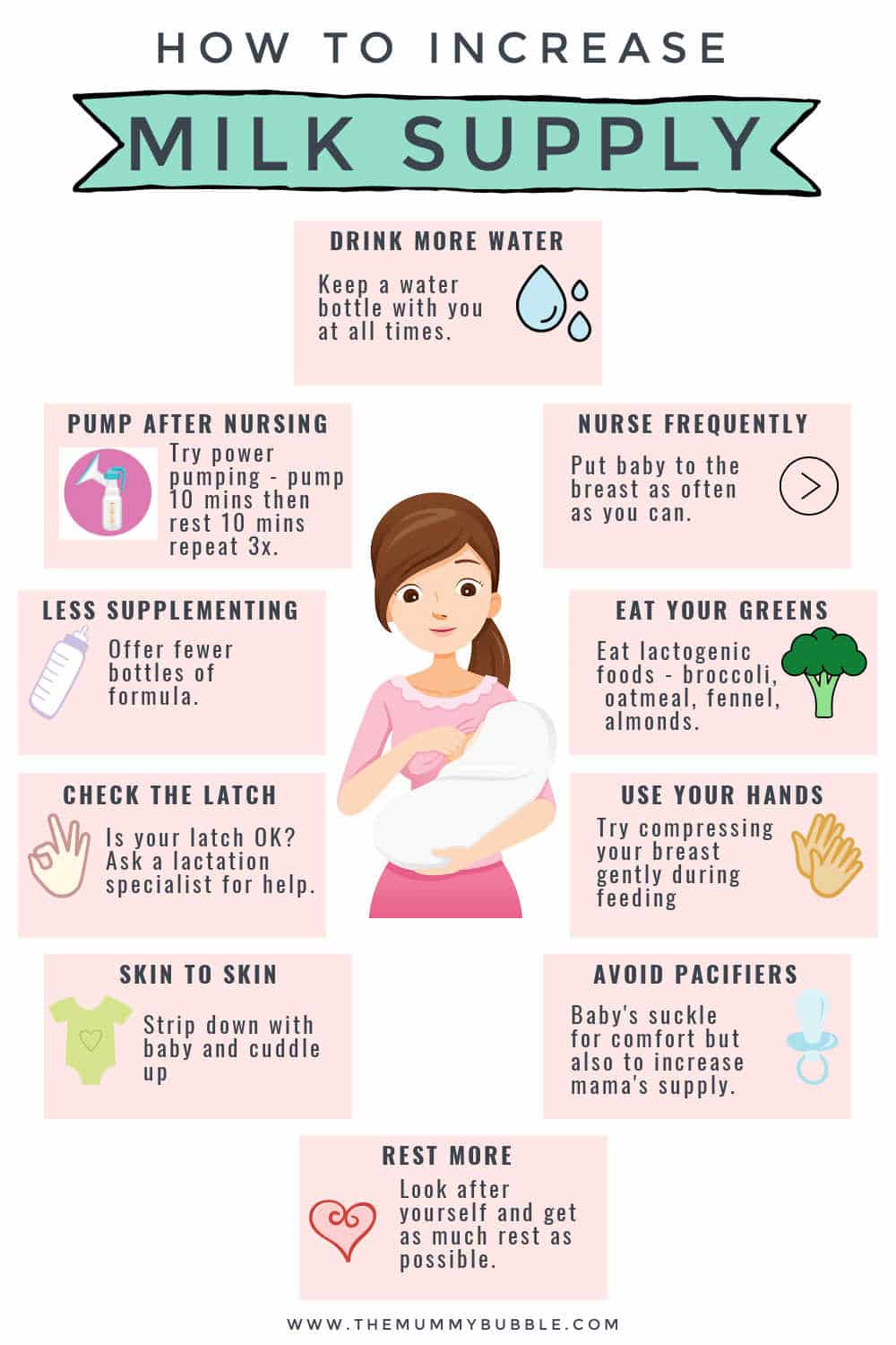 13 tips for increasing breast milk supply fast
