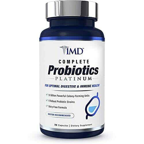 1MD Complete Probiotics Platinum Dietary Supplement Capsule