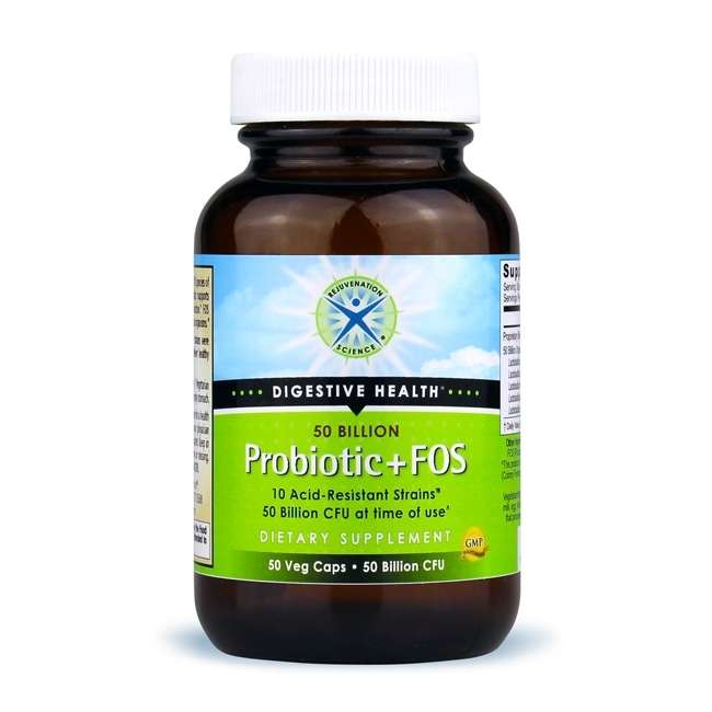 50 Billion Probiotic &  FOS
