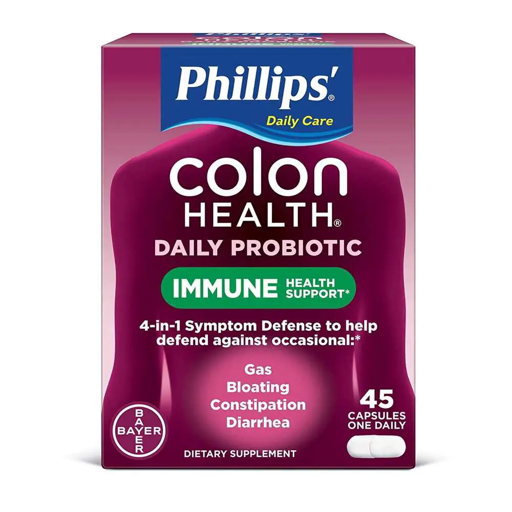 6 Pack Phillips Colon Health Daily Probiotic 4 in 1 Immune ...