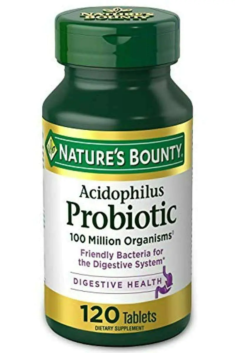 Acidophilus Probiotic Natures Bounty Supplement Digestive Health 120 ...