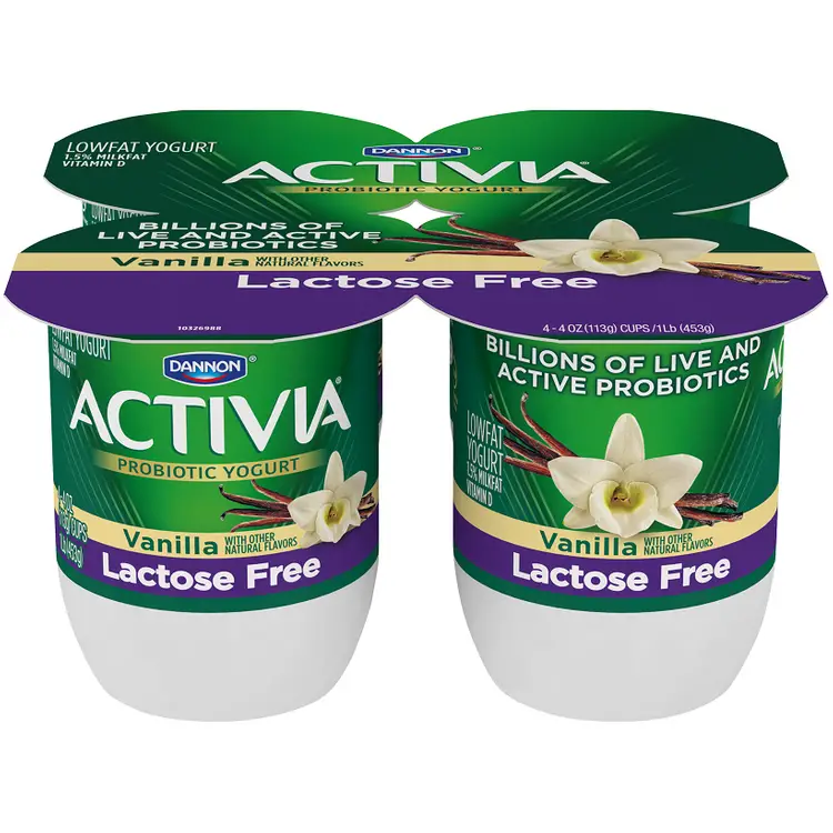 Activia® Vanilla Probiotic Lactose Free Yogurt Reviews 2020