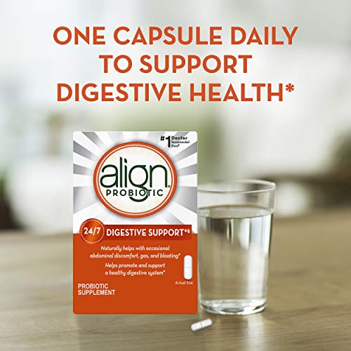 Align Probiotic, #1 Doctor Recommended Brand, Helps with Occasional Gas ...