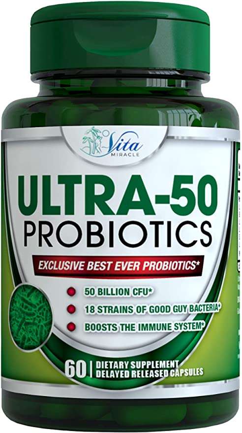 Amazon.com: Best Probiotics 50 Billion CFU