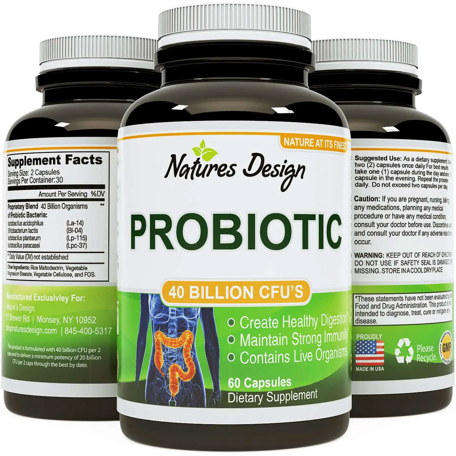 Amazon.com: Best Probiotics Supplements For Men And Women ...