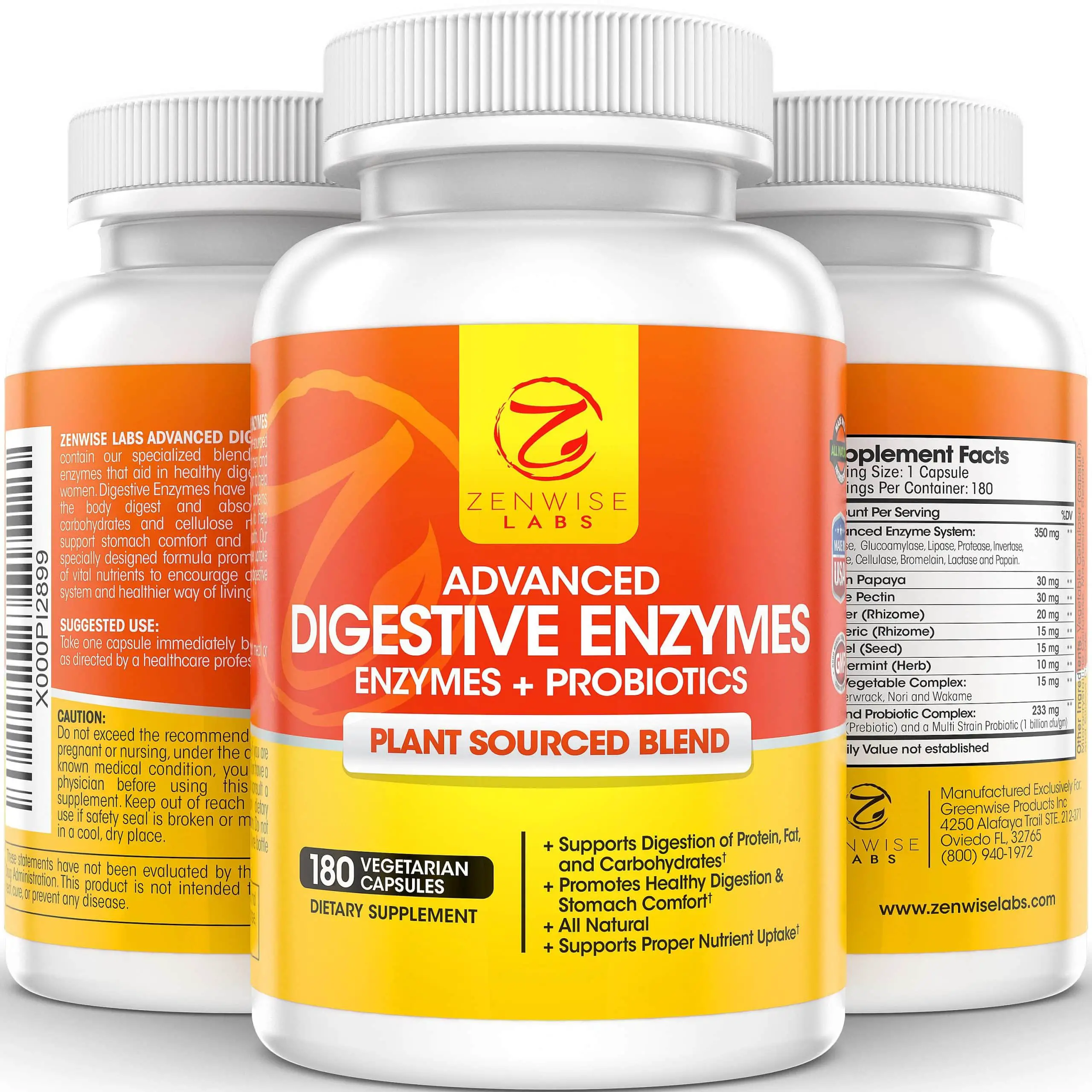 Amazon.com: Digestive Enzymes With Prebiotics &  Probiotics