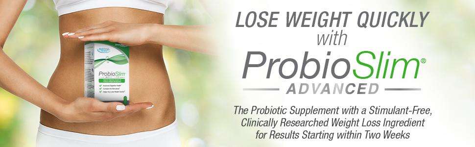 Amazon.com: ProbioSlim Advanced Probiotics + Weight Loss, Burn Fat and ...