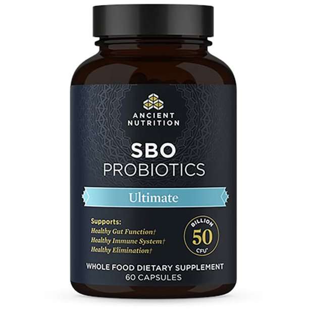 Ancient Nutrition Sbo Probiotics Ultimate 60 Caps ...