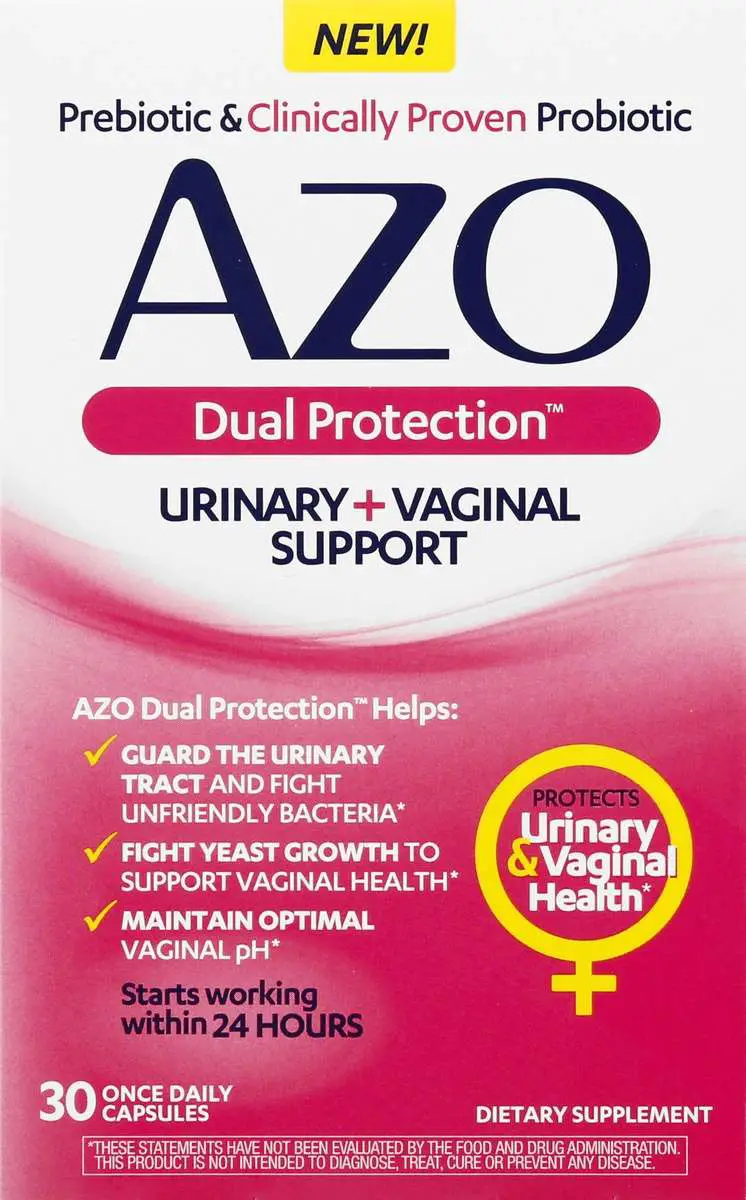 AZO Dual Protection Clinically Proven Women