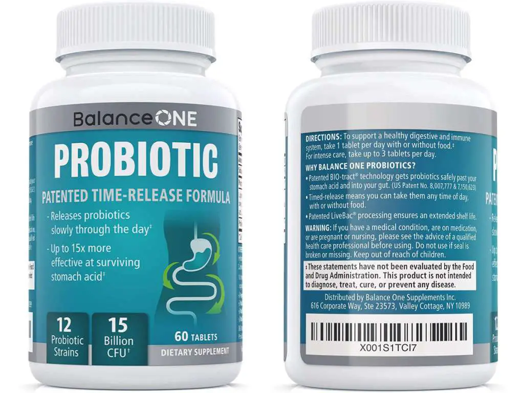 Balance ONE Time Release Probiotic $11.58 Shipped