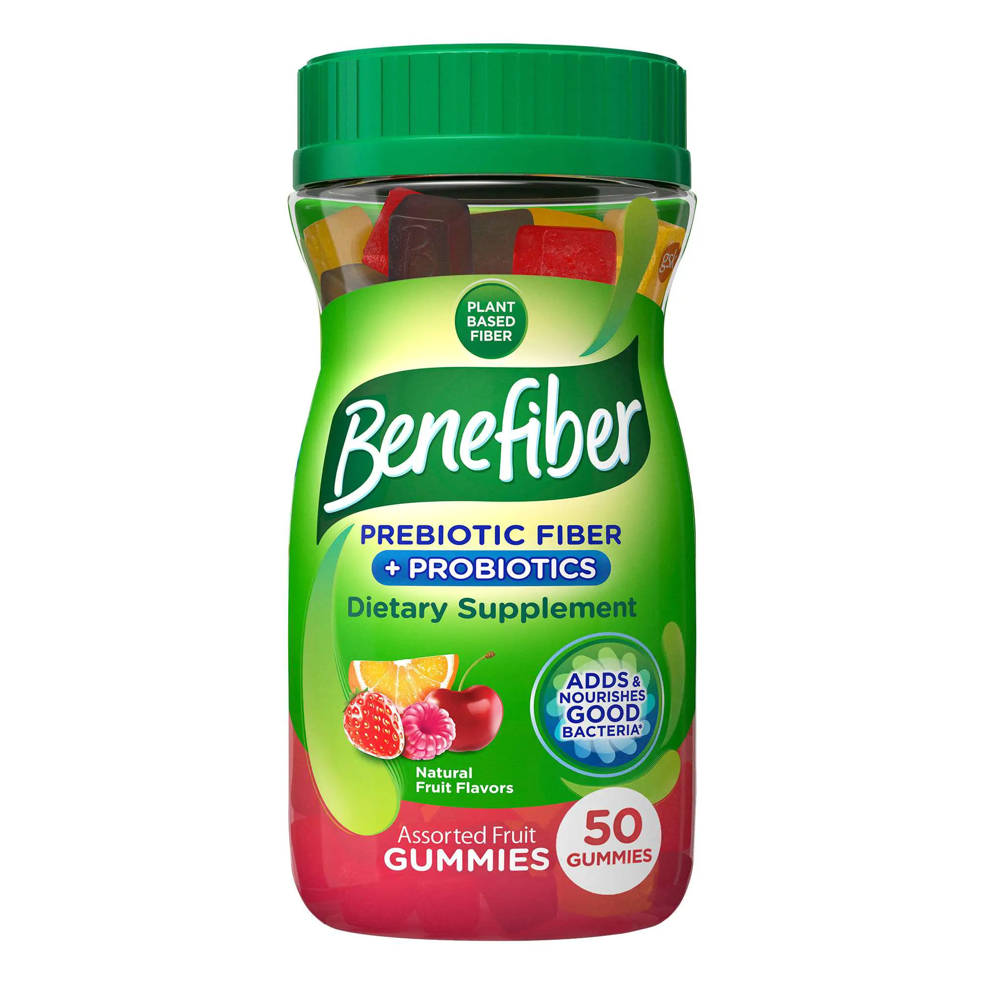 Benefiber Prebiotic Fiber Gummies for Adults With ...