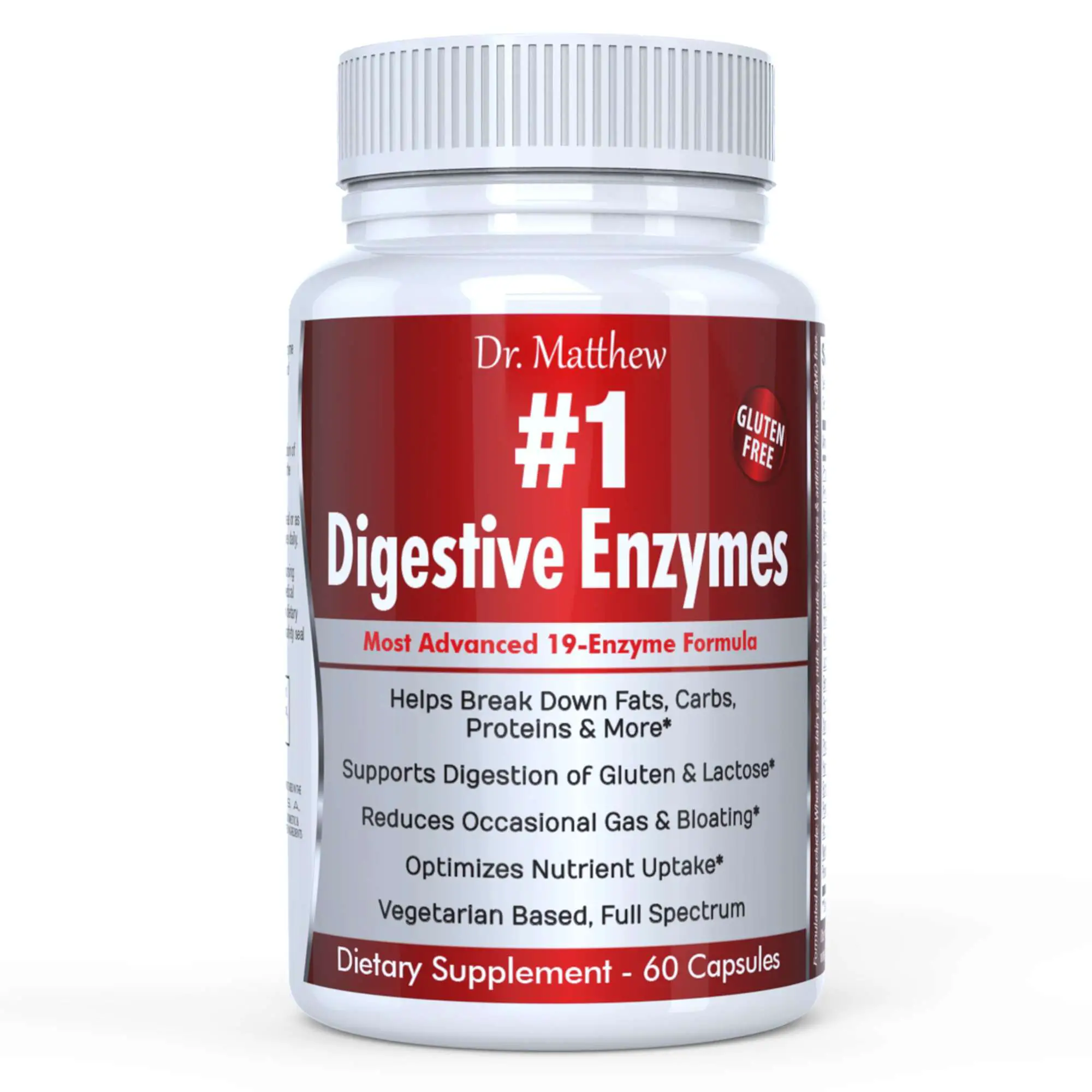 Best Digestive Enzymes w/ Amylase Bromelain Lipase, DPP