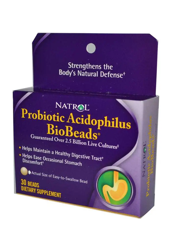 BioBeads Probiotic Acidophilus, 30 ct  Herbs Direct