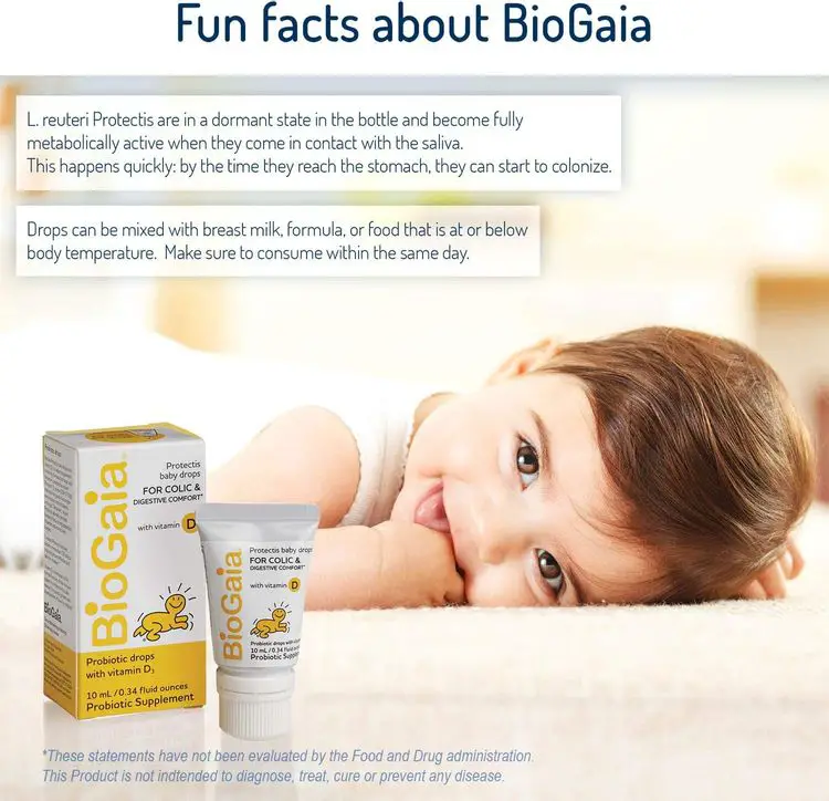 BioGaia Protectis Probiotics Drops with Vitamin D for Baby, Infants ...