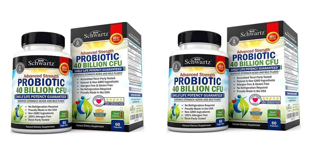 Bioschwartz Probiotic Review [2020] Probiotic 40 Billion CFU