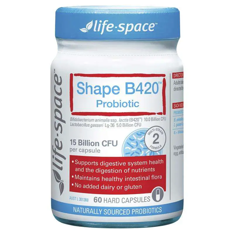 Buy Life Space Shape B420 Probiotic 60 Capsules Online at Chemist ...