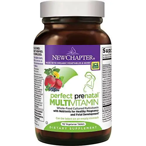Buy New Chapter Perfect Prenatal Vitamins Fermented with ...