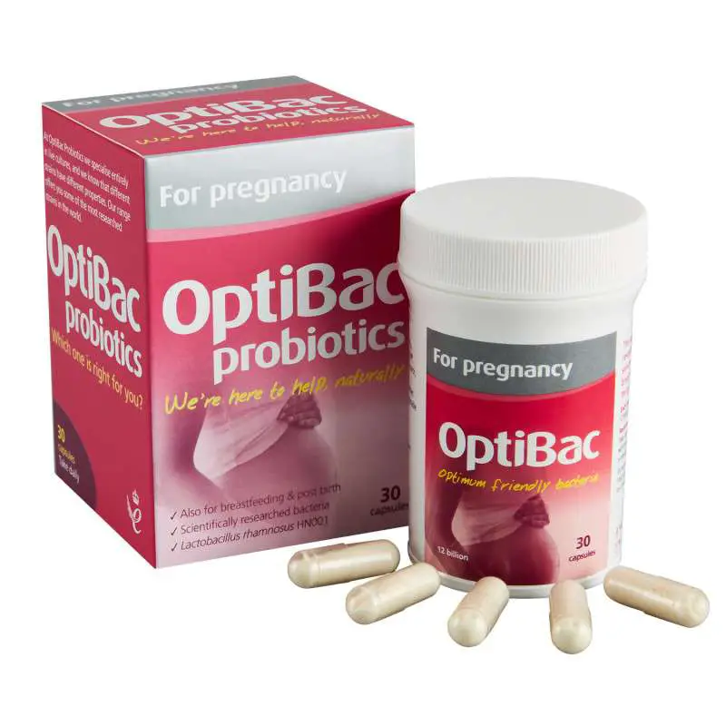 Buy OptiBac Probiotics For Pregnancy 30 Capsules