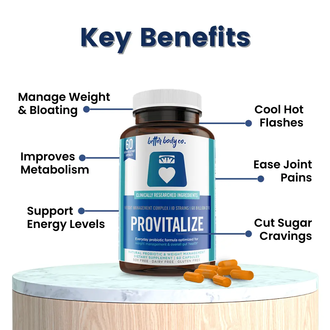 Buy Provitalize Weight Management Probiotic Supplement For Menopause