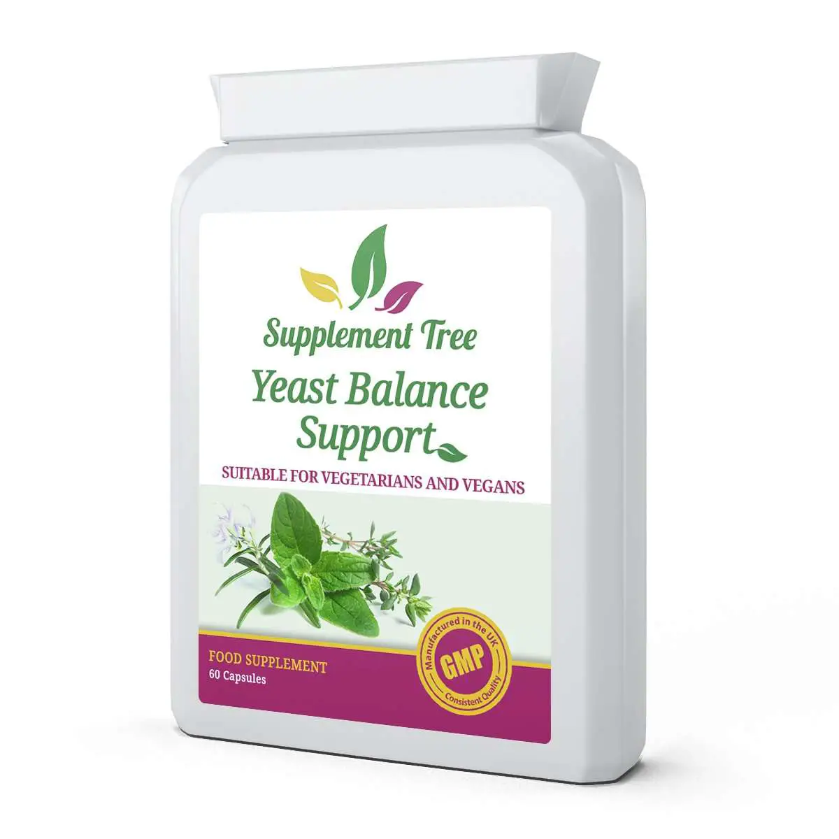 Candida &  Yeast Balance Support 60 Capsules