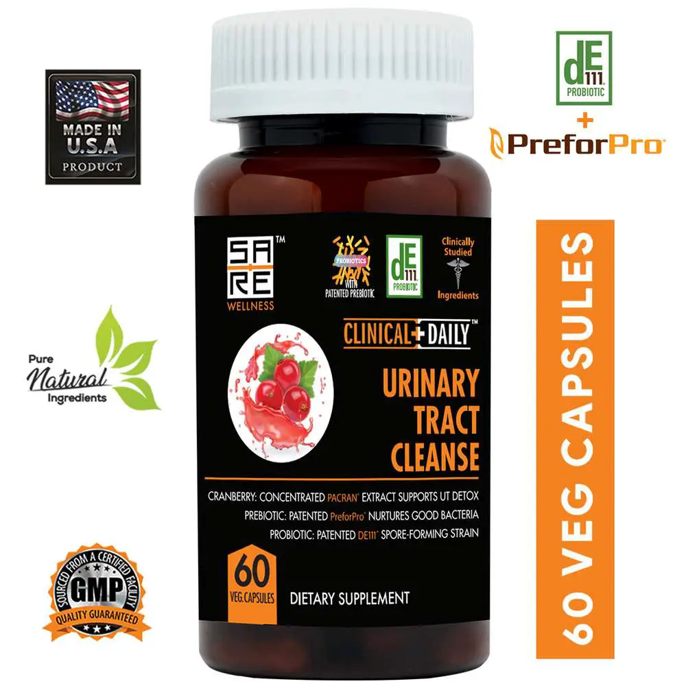 CLINICAL DAILY Urinary Tract Cleanse. Pure Cranberry ...