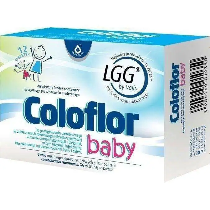 Coloflor Baby x 12 sachets, for infants, best probiotic supplements ...