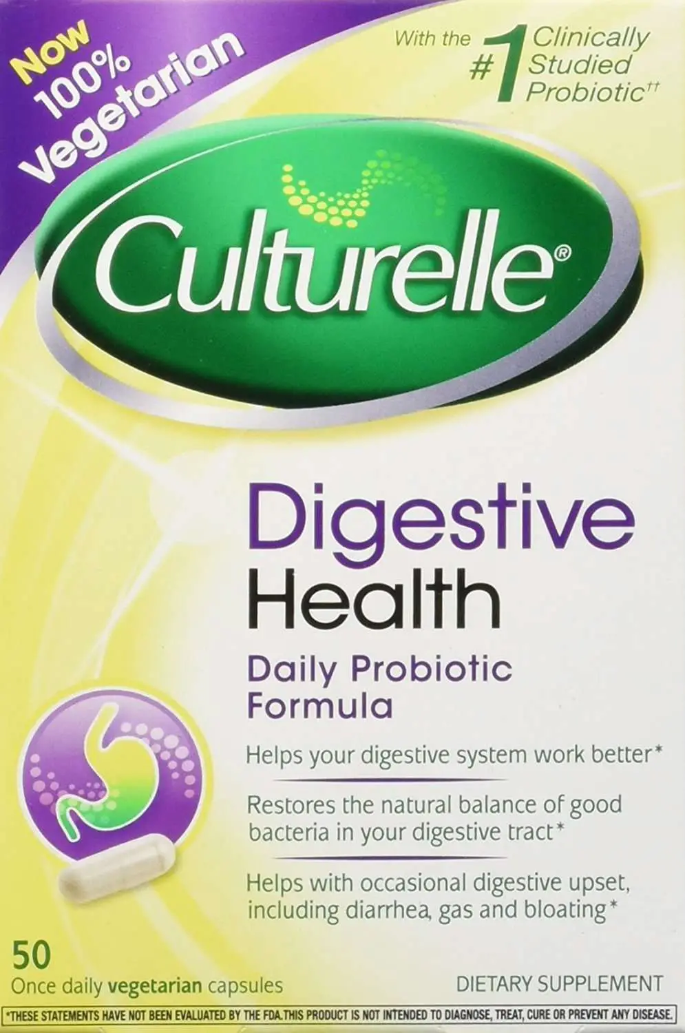 Culturelle, Digestive Health, Daily Probiotic