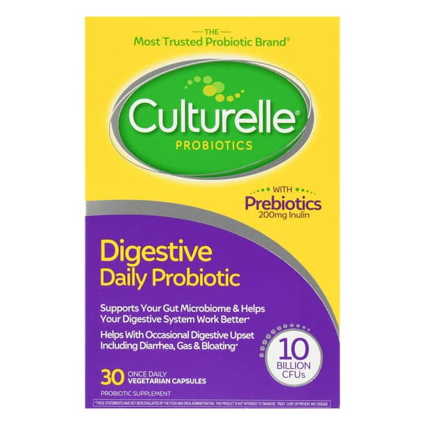 Culturelle Digestive Health Daily Probiotic Capsules, 30 ct