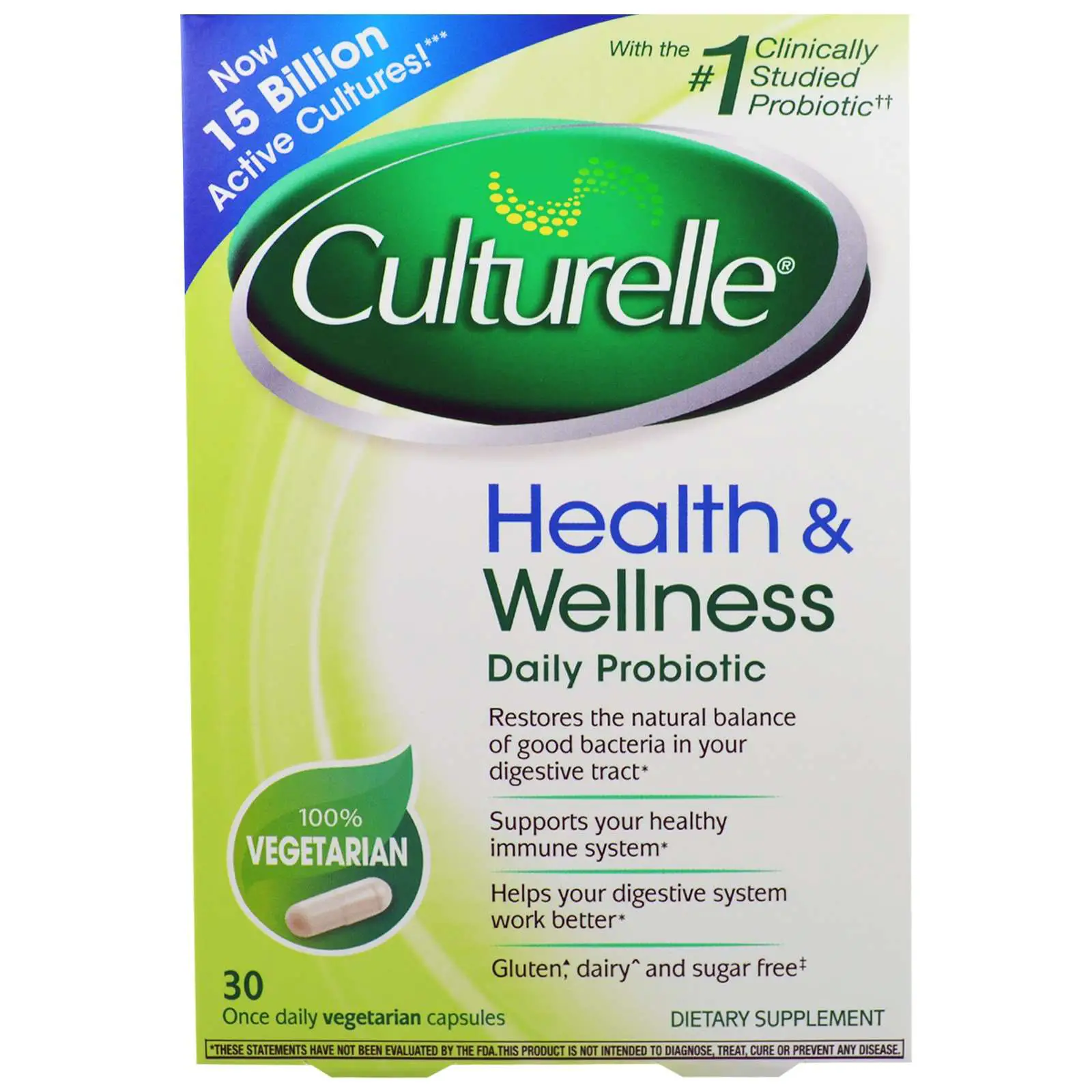 Culturelle, Health &  Wellness Probiotic