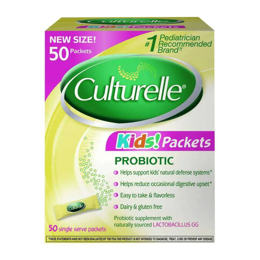 Culturelle Kids Daily Probiotics Packets Immune ...