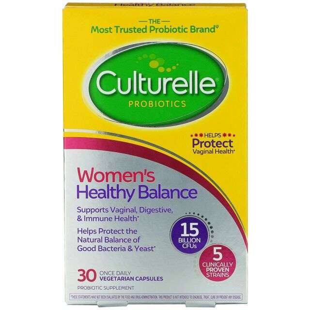 Culturelle Probiotic Womens Digestive Immune and Vaginal Health ...