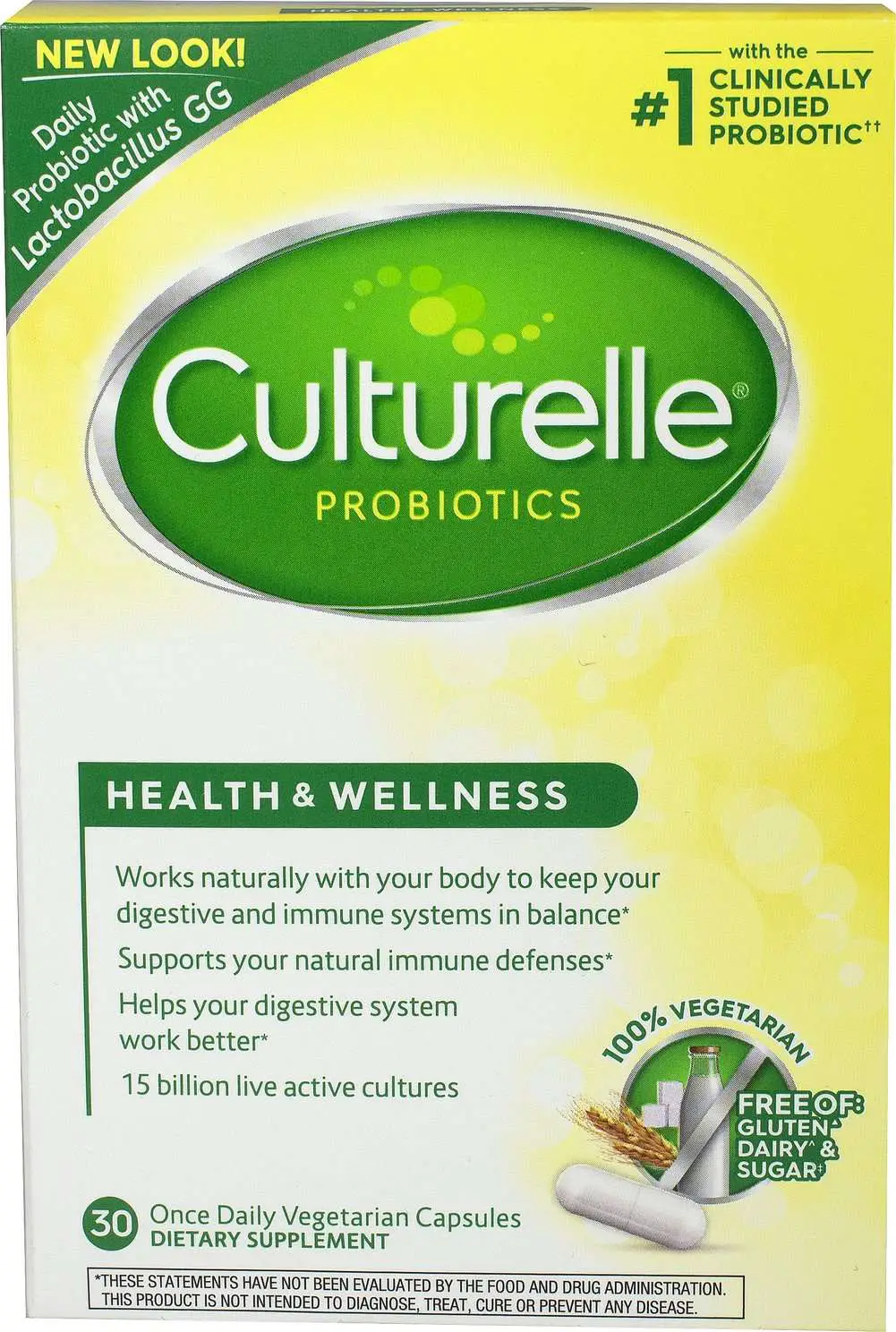 Culturelle Probiotics 30 Capsules