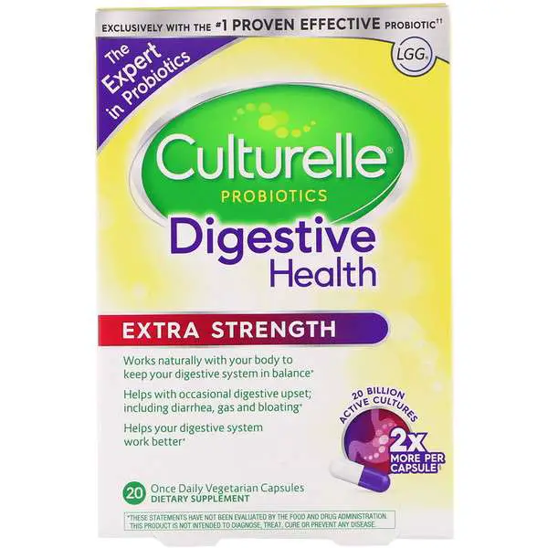 Culturelle Probiotics Digestive Health Extra Strength ...