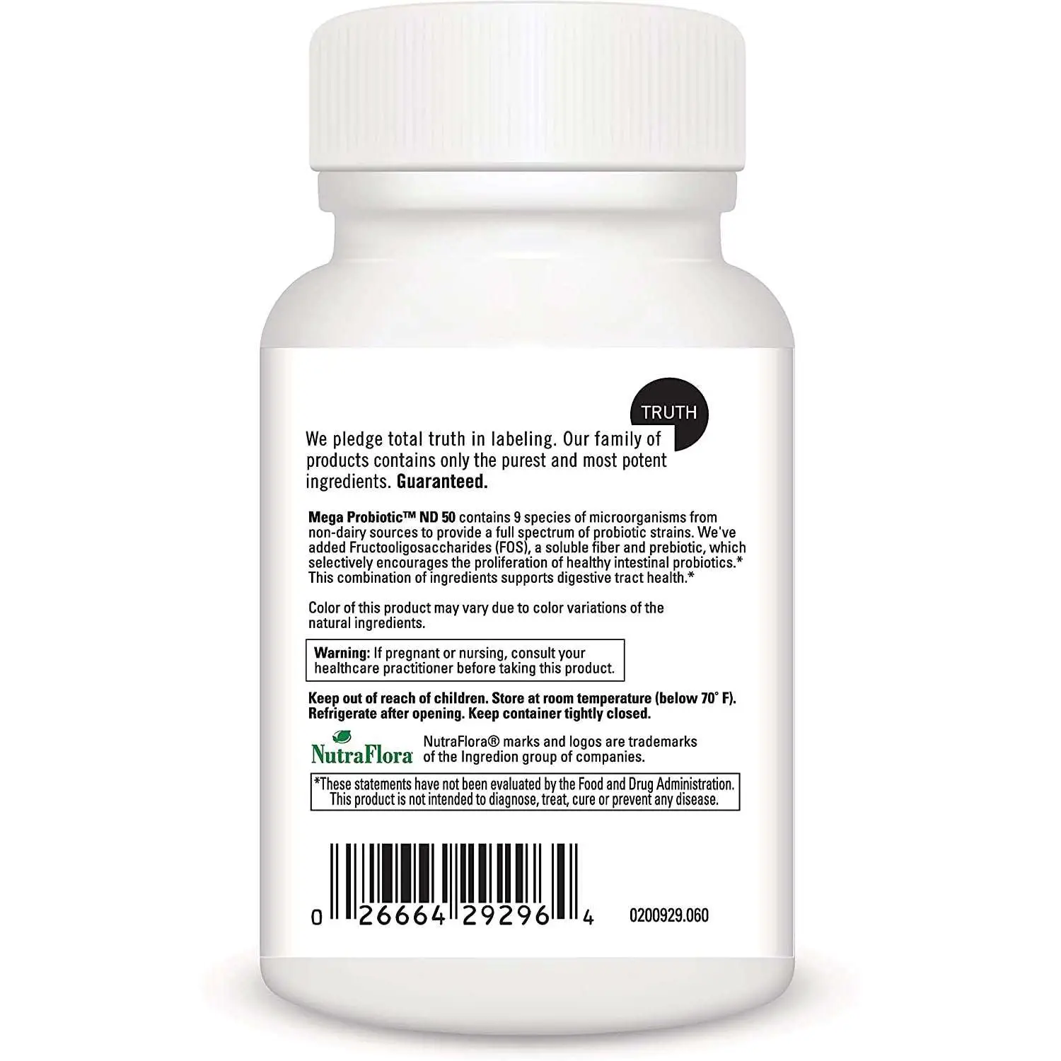 DaVinci Labs Mega Probiotic ND 50 60 Capsules