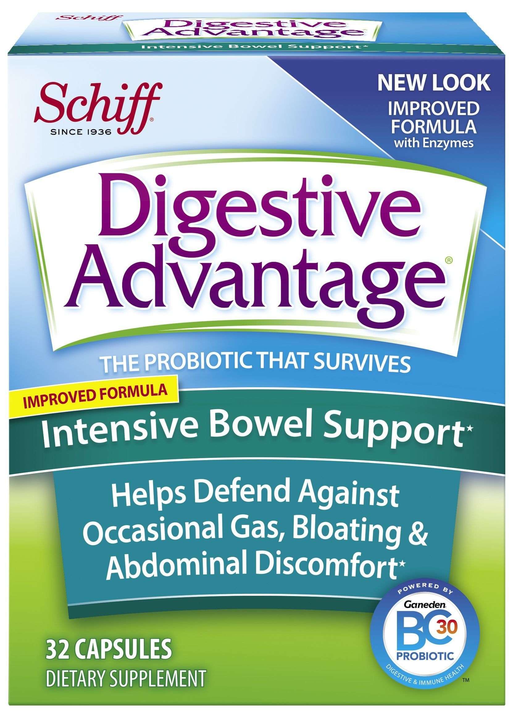 Digestive Advantage Intensive Bowel Support 32 count ...