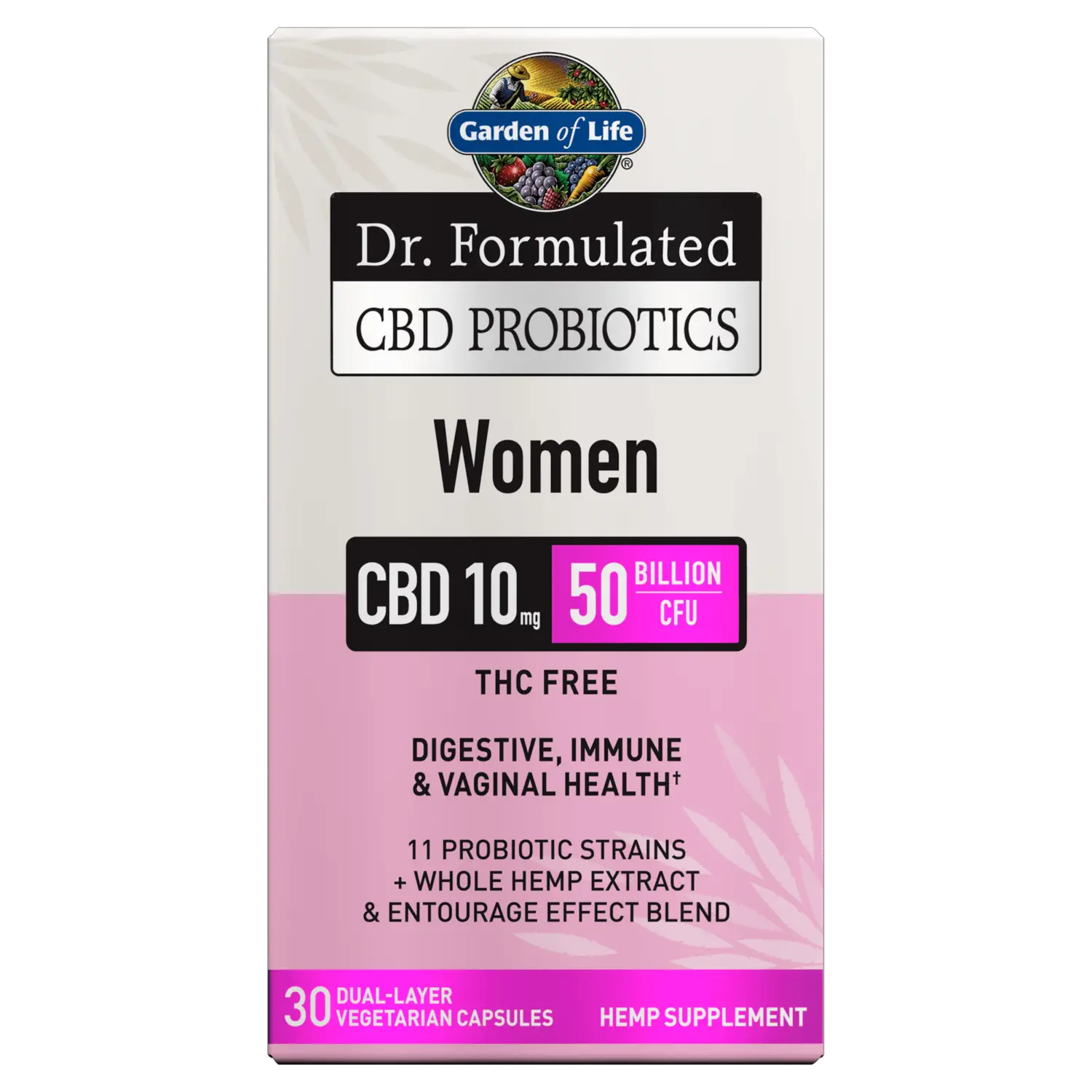 Dr Formulated CBD Probiotics for Women â 30 Capsules â Store â Melanie ...