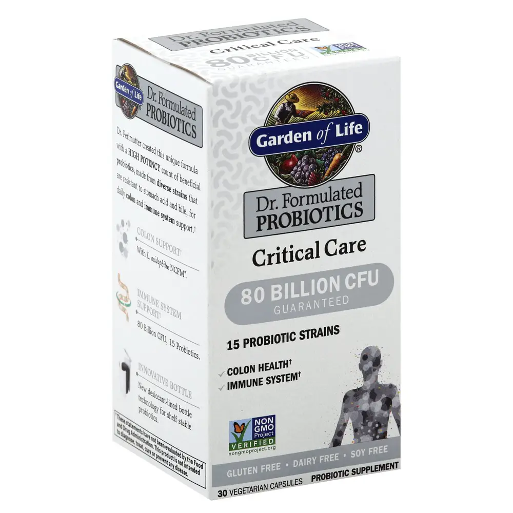 Dr. Formulated Probiotics Critical Care Garden of life 30 ct delivery ...