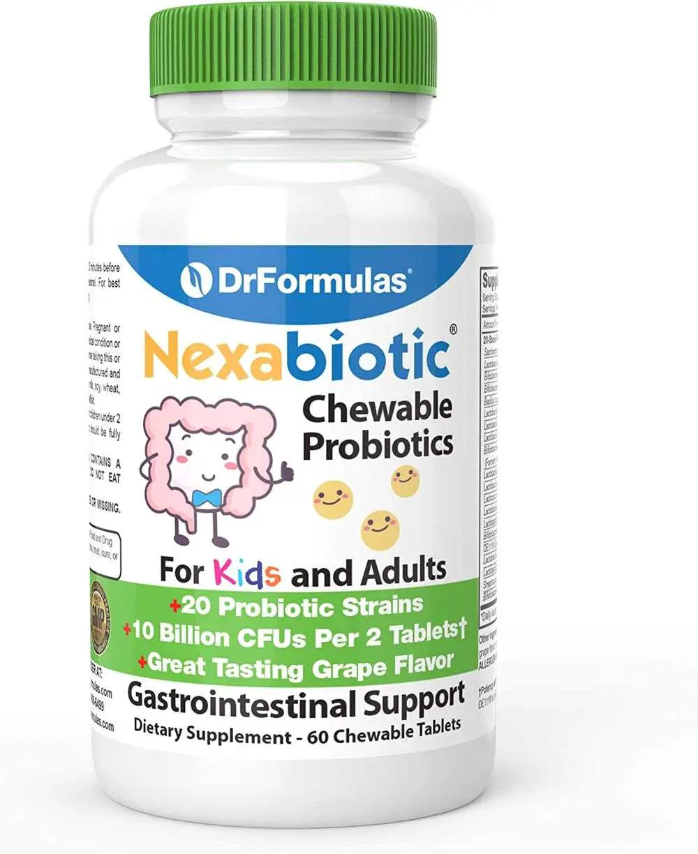 DrFormulas Chewable Probiotics for Kids &  Adults