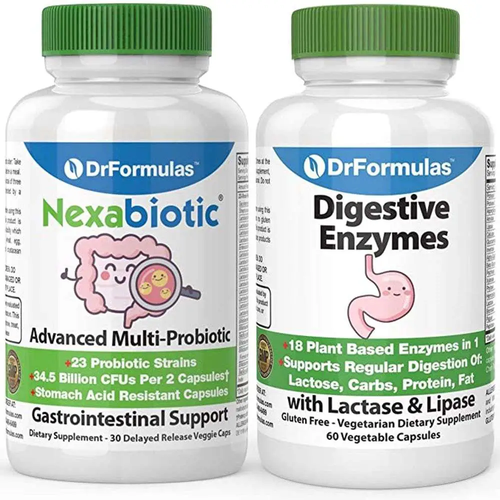 DrFormulas Probiotics with Digestive Enzymes and ...