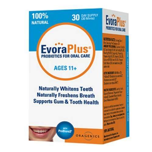 EvoraPlus Probiotics For Oral Care 30 ea, 100% Natural ...