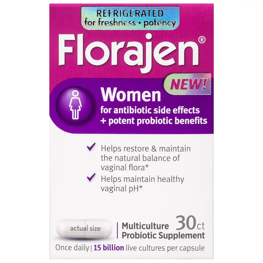 Florajen Women Multiculture Probiotic Supplement Capsules