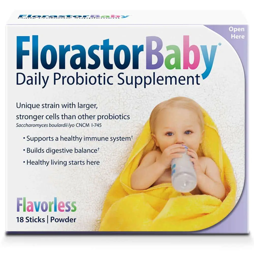 Florastor Baby Daily Probiotic Supplement 18 Powder Packets