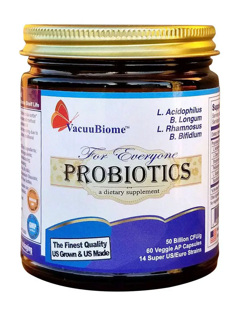 ForitfBio Probiotics for Everyone in a Patented vacuum ...