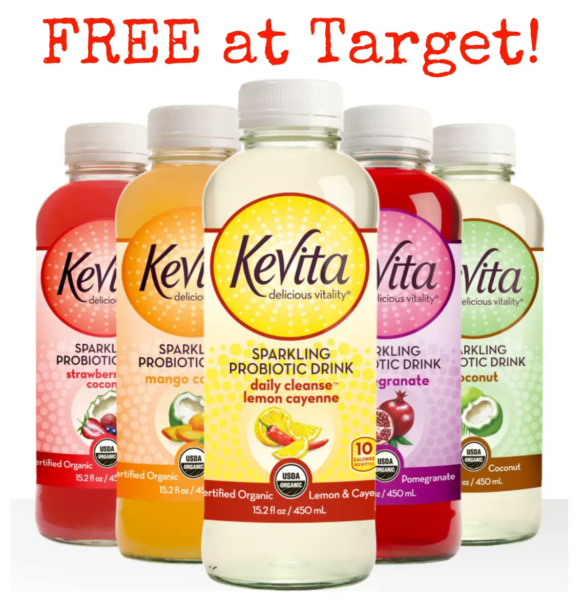 FREE KeVita Probiotic Drink at Target!