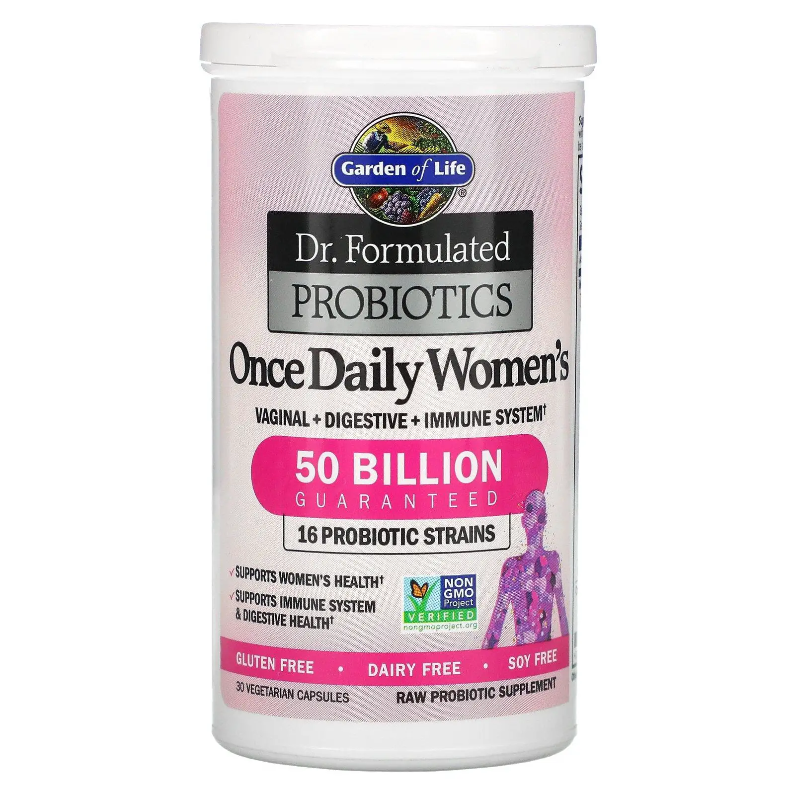 Garden of Life, Dr. Formulated Probiotics, Once Daily Women