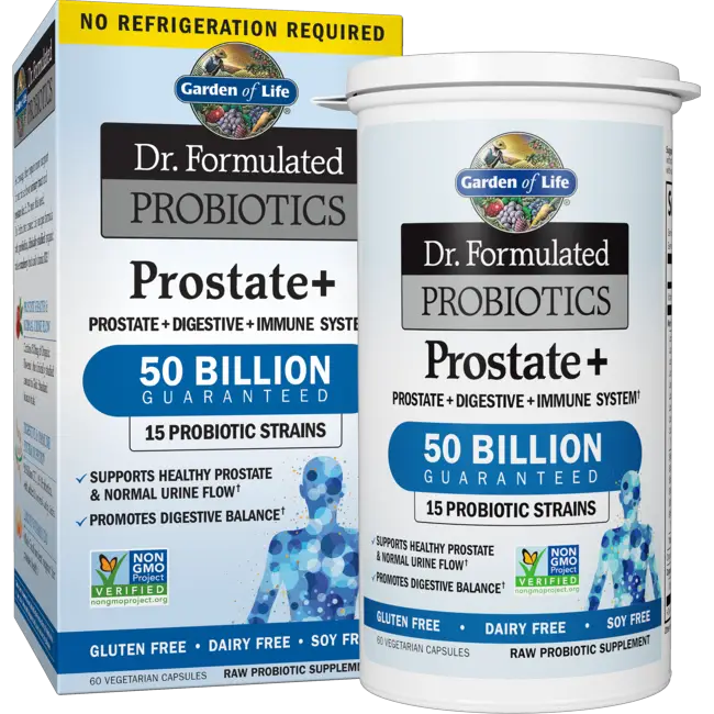 Garden of Life Dr. Formulated Probiotics Prostate+ 50 ...