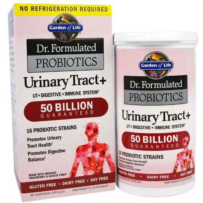 Garden Of Life Dr. Formulated Probiotics Urinary Tract ( Urinary Tract ...