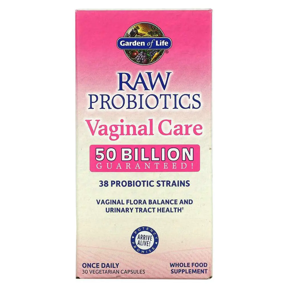 Garden of Life Garden of Life Raw Probiotics Vaginal Care, 30 ea ...