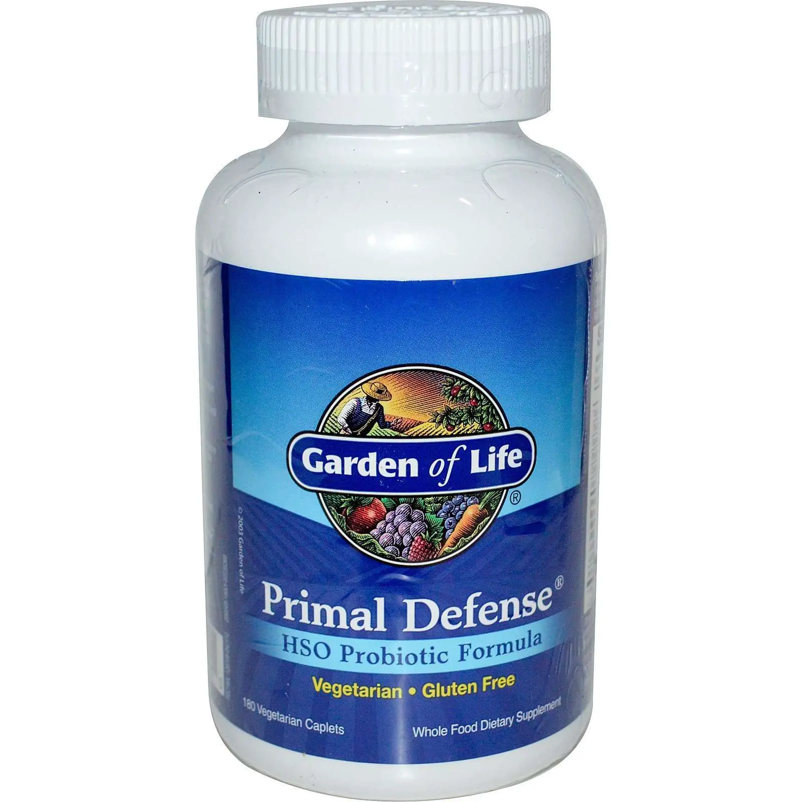Garden of Life, Primal Defense, HSO Probiotic Formula, 180 ...