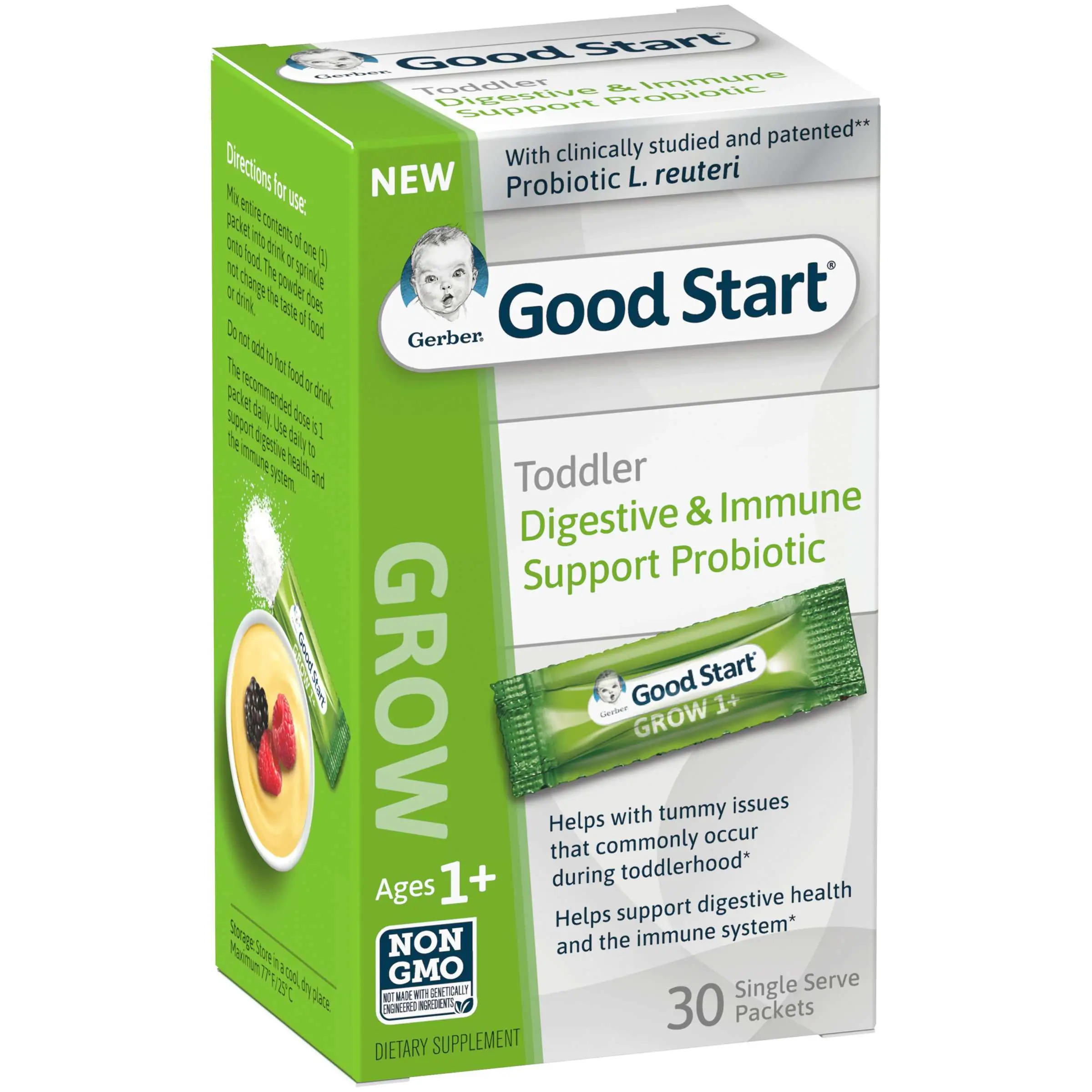 Gerber Good Start Grow 1+ Toddler Digestive &  Immune ...